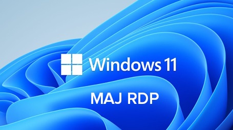 Logo Windows 11 pour la mise à jour RDP sur l'attaque par force brute